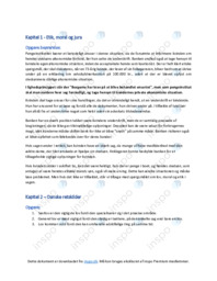 Erhvervsret Kapitel 1, 2, 3 og 27