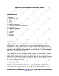 Plasticsolen og Ukendt under den samme måne | Analyse