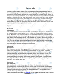 Køn og biler | Case 8.1