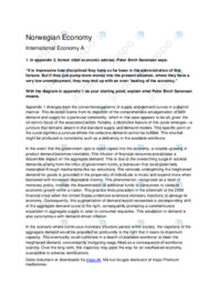 Norwegian economy Skriftlig eksamen IØ 29. maj 2015