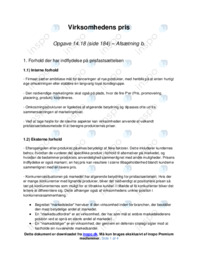 Prisfastsættelse & Prisstrategier | Trojka Kapitel 14