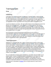 Træningsprojekt om motivation og fodbold