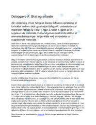 Delopgave A Skat og arbejde