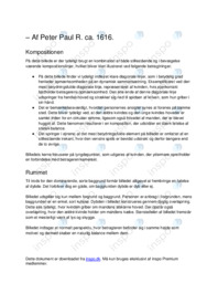 Formanalyse af Judith med Holfernes’ Hoved