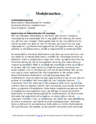 Modebranchen