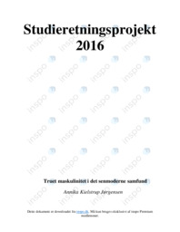 SRP | Truet maskulinitet i det senmoderne samfund