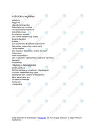 Socialisme og Liberalisme Adam Smith og Karl Marx