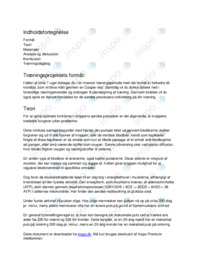 Coopertest og forbedring af kondital