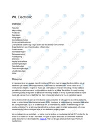 Forretningsplan innovation trådløse høretelefoner