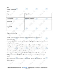 SRP om multipel sclerose