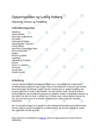 Holberg og Niels Klims Underjodiske Reise | SSO