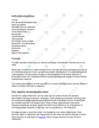 Landskabsdannelse i Danmark Marsk og Vadehav