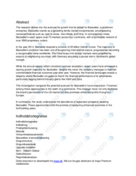 Bestseller AS og internationalisering | SOP