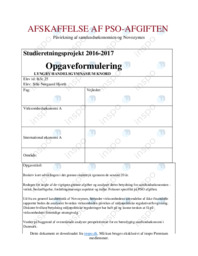 PSO-afgift og Novozymes CSR | SOP