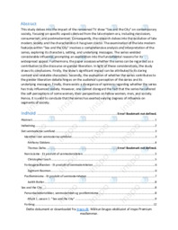 SRP om postfeminisme i det sen samfund | Sex and the City