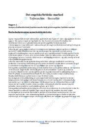 England med fokus på Bestseller | Markedsanalyse