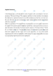 The Sound of Music | Analyse | SSO