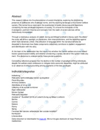 SRP om social arv og analyse af Bundfald