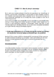 Case 11.1 | Ben & Jerry’s iseventyr