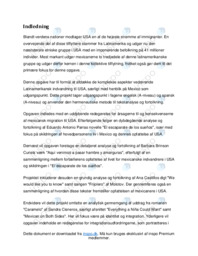 SRP om Latinamerikansk Indvandring i USA