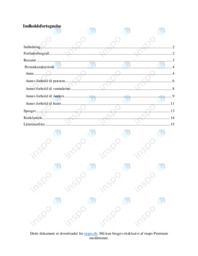 Romananalyse | Hus og hjem