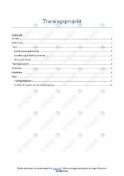 Konditionstal og skadesbehandling | Træningsprogram