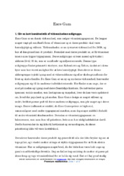 Eace Gum | Virksomhedsanalyse