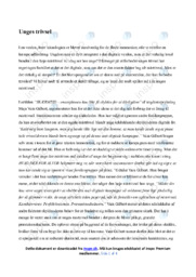 Unges trivsel Mille Madsen