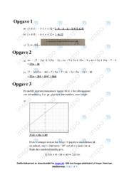 Løsningsforslag | Matematik opgave