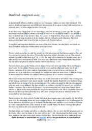 Analytical Essay Dead End