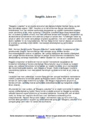 Skøgens juleaften | Analyse | Herman Bang