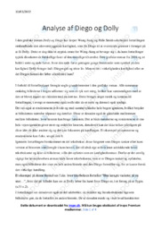 Diego og Dolly | Analyse | Jesper Wung Sung & Palle Smith