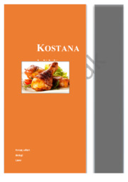 Kostanalyse rapport | Biologi