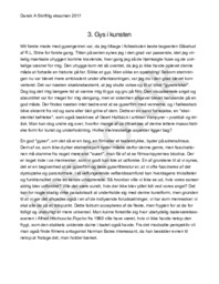Eksamenssæt 18. maj 2017 | Essay Gys i kunsten | “Vampyrer | praktisk og kritisk” af Geert Hallbäck