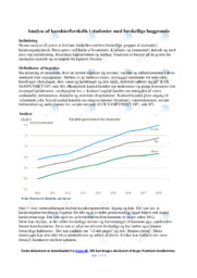 Karakterforskelle i studenter med forskellige baggrunde | Analyse
