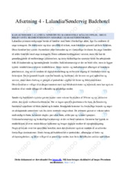 Lalandia/Søndervig Badehotel | Analyse