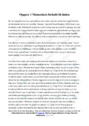 Menneskets Forhold til Døden | Springer | Sissel Bergfjord