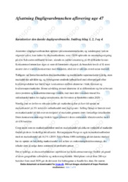Afsætning Dagligvarebranchen