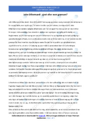 John Dillermand | Sjovt Eller Over Grænsen