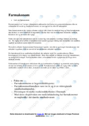 Oversigt over kurser for farmaceuter