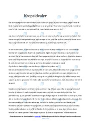 Den Ideelle Krop | Diskussion