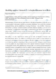 Uddrag af drengs erindring om barndommen på Christianshavn