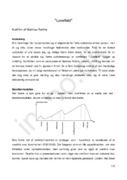 Kortfilmsanalyse ”Lovefield”, 2008, af Mathieu Ratthe