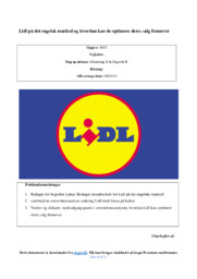 Lidl Virksomhedsrapport