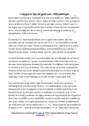 Klaskeport | Analyse | Rune T. Kidde