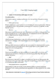 Campingvogne | Case 18.2 | Analyse