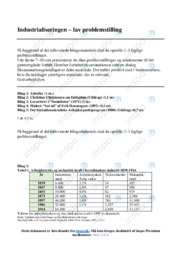 Industrialiseringen | Lav problemstilling