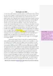 Manderoller Anno 2022 | Analyse