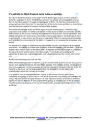 It’s pathetic to think England owns India an apology