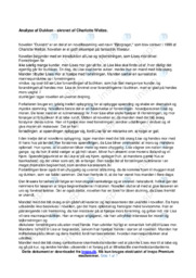 Dukken | Analyse | Charlotte Weitze